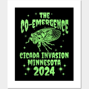 Minnesota Cicada Invasion 2024 - Minnesota Cicada Co-Emergence 2024 Posters and Art